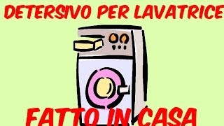 Detersivo per lavatrice fatto in casa [upl. by Anelak]