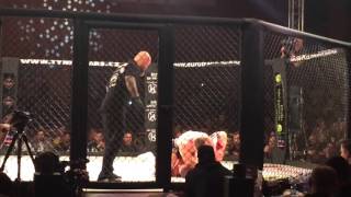 GCF 33 Cage Fight Podebrady  Milos Petrasek vs Csaba Hocz  1kolo [upl. by Dnarb]