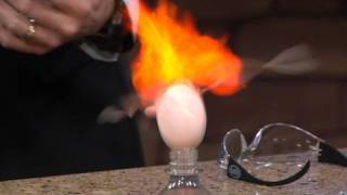 Exploding Egg  Cool Science Demo [upl. by Renae]