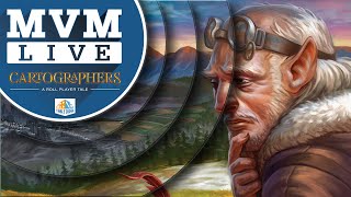 MvM Live Plays Cartographers on Tabletopia Thunderworks Games [upl. by Loma]