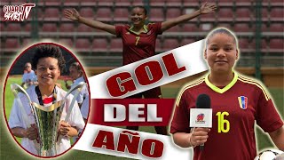 LA VENEZOLANA QUE MARCÓ EL MEJOR GOL DEL AÑO y fue nominada al PUSKAS por la FIFA [upl. by Scutt]