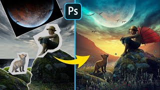 quotDreamerquot Photo Manipulation Speed Art  Photoshop Tutorial [upl. by Aniakudo84]