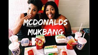 CAN FEMALES PROPOSE  McDonalds Mukbang ft Just Kakes [upl. by Isleana]