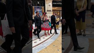 Milano Fashion Week September 2024 celebrities fashiontrends style мода outfitideas [upl. by Asinla]