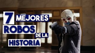 ¡Los 7 robos más grandes de la Historia [upl. by Nelleoj]