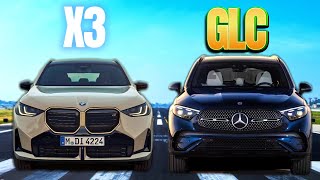 2025 Bmw X3 vs 2025 Mercedes Benz GLC  Luxury Compact SUV Comparison [upl. by Lovash]