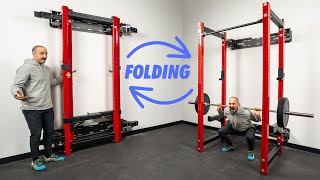 The Most OverBuilt Power Rack That…Folds PRx Folding 4Post Rack Review [upl. by Bury324]