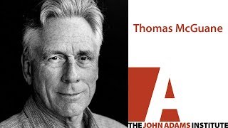 Thomas McGuane America at Large  The John Adams Institute [upl. by Assenahs287]