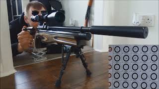 Air Arms S510R Ultimate Sporter  25yrds  JSB 1034 [upl. by Dnomyad140]