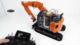 114 HITACHI ZAXIS 135 Excavator  RTR [upl. by Roti]