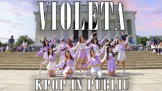 KPOP IN PUBLIC IZONE 아이즈원  Violeta ONE TAKE Dance Cover by KONNECT DMV  Washington DC [upl. by Thirzi978]