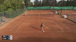 Sara Bejlek v Ashley Lahey  W25 SANTA MARGHERITA DI PULA [upl. by Ecnerewal]