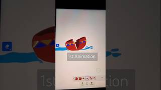 My first animation in Adobe Fresco digitalart animation adobefresco painting tutorial ipad [upl. by Salangia]