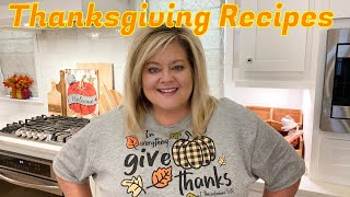 🍁THANKSGIVING DISHES🍁 Thanksgiving Meal Planning [upl. by Ashmead]