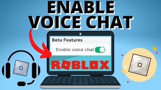 How to Enable Voice Chat on Roblox  Setup Tutorial [upl. by Arrimat]