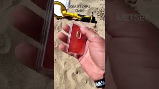 How 24k gold is seen by the PulseDive metal detector [upl. by Christiana536]