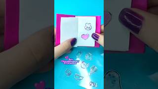 How to make your own stickers  diy transparent stickers  fati craft world [upl. by Adnaral]