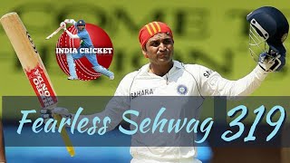 Viru Hammered South African Bowlers to all parts at Chepauk  Sehwag 319  India v SA 1st Test 2008 [upl. by Silvano]