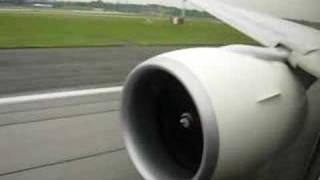 PIA Boeing 777 Take off from Manchester to JFK roaring engines [upl. by Normand]