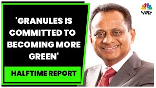 Granules India Partners With Greenko ZeroC  Krishna Prasad Chigurupati Exclusive  Halftime Report [upl. by Novad540]