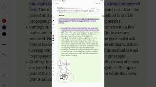 Explain artificial methods of vegetative propagation in plantscutting [upl. by Camey236]