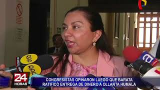 Reacciones tras reciente declaración de Jorge Barata sobre Ollanta Humala [upl. by Ayikal]