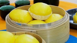 Salted Egg Yolk Custard Steam Pau [upl. by Veron]