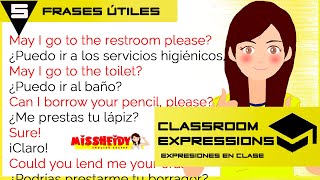 Expresiones en clase  Classroom expressions [upl. by Esidnac681]