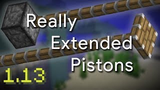 114113 Super Extended Pistons – Minecraft Commands PC Java Edition [upl. by Richart156]