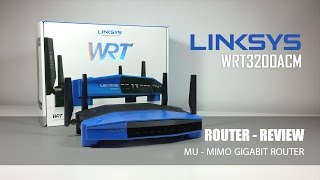 Linksys WRT3200ACM MUMIMO GIGABIT WiFi Router  Full Review [upl. by Marabel516]