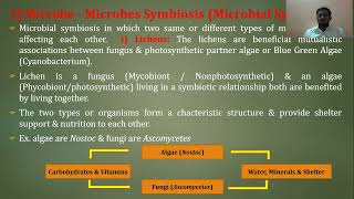 Microbial association [upl. by Asalocin490]