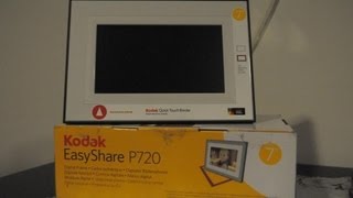 Kodak Easyshare P720 Digital Photoframe Review [upl. by Erena761]