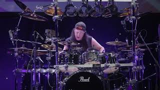 mike mangini amazing drum solo at guitar center HD [upl. by Nilram]