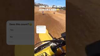 Trying to whip the old 2stroke Insta360 AcePro 4k foryou shorts 2stroke dirtbike motovlog [upl. by Ermentrude]