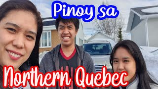 Walking around the city of Chapais  Life in Quebec  Pinoy in Canada [upl. by Strong]