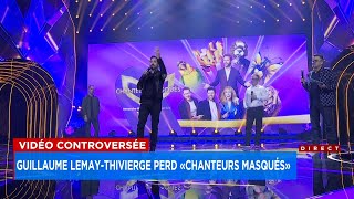 Guillaume LemayThivierge perd «Chanteurs masqués»  reportage [upl. by Derril]