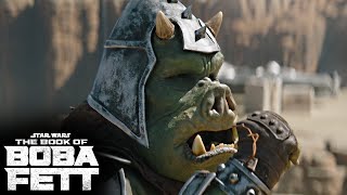 Gamorrean Guards Heroic Sacrifice  Star Wars The Book of Boba Fett [upl. by Arlana]