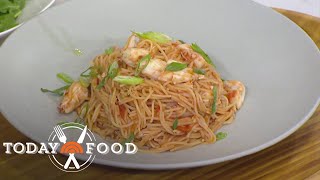 Lidia Bastianich shares recipe for capellini with spicy crab sauce [upl. by Narej]