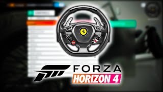 Installation and Setup Thrustmaster t80 ferrari 488 gtb Steering Wheel  Forza Horizon 4 [upl. by Yesnek]