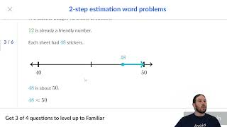 Grade 4 2Step Estimation Word Problems [upl. by Hudgens665]