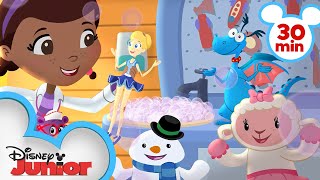 The Doc Files  30 Minute Compilation  Doc McStuffins  disneyjr [upl. by Odiug]