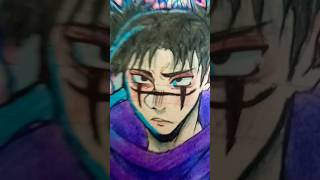 day 8 of showing my art until I reach 600 subs choso fanart jjkfanart jujutsukaisen sketchbook [upl. by Hennahane]