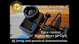 GoPro Hero 13 with Macro Lens Mod Practical Demonstration in 4K [upl. by Bryan47]