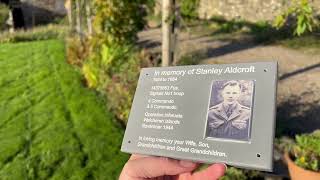 Corian Memorial with Porcelain Plaque  The Sign Maker [upl. by Dorcy]