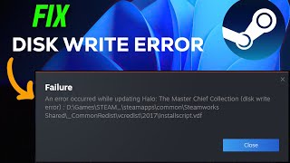 Disk Write Error Steam How to Fix Problem [upl. by Lada440]