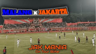 JAK MANIA Away BLITAR quotArema Vs Persijaquot Kemesraan Jakmania dan Aremania [upl. by Westphal682]