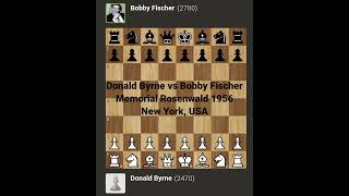 Donald Byrne vs Bobby Fischer  Memorial Rosenwald New York USA  Chessgambit630 [upl. by Ariew]