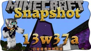 Minecraft Snapshot 13w37a DeutschGerman 17  Rießige Netherportale [upl. by Aicertap609]