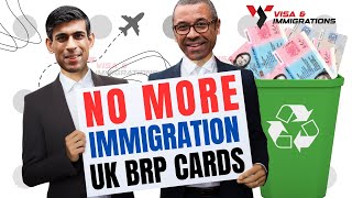 Uk eVisa Rollout Started For Millions No More Physical Immigration UK BRP Cards [upl. by Aihsaei381]