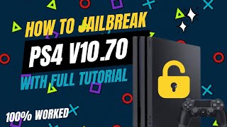 Jailbreaking PS4 V1070 full tutorial [upl. by Gallager]